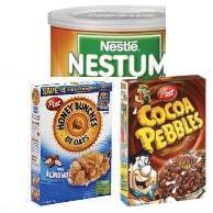 17 5 Cereal Probiotics Wheat & Honey 12 10.5 oz 22.99 1.92 Post Cocoa Pebbles 12 11 oz 34.