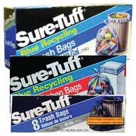 49 0.56 Sure-Tuff Large Trash 33gl 24 6 ct 13.49 0.56 38 2015 FEBRUARY SALE Household-Garbage / Shopping Bags Sure-Tuff Lawn & Leaf 39gl 24 5 ct 13.