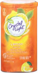 Var..7-2.1 oz. Crystal Light Drink Mix 3 49 6 Pack 6 oz.