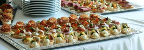 Hors D Oeuvres Hot Selections (All the following prices are per 50 pieces) Breaded Stuffed Mushroom Caps $69.00 Scallops wrapped in Bacon $135.