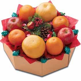 Shown Here Holiday Citrus 6-Pack Six Grove-Fresh Gifts In One! Now here s a 6-pack that s refreshing and good for you to boot!