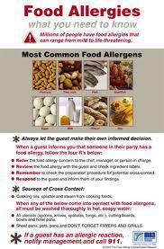 Restaurant Legislation Model Bill Provisions (cont) Foodservice facilities prominently display allergen awareness posters