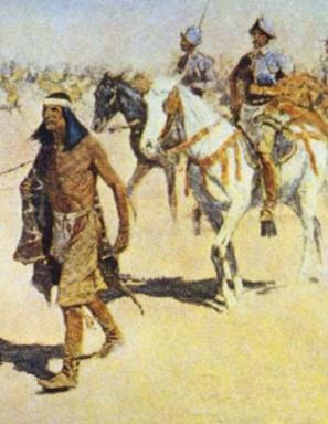 The trek across Texas and Oklahoma and into the Great Plains exhausted the Spanish soldiers. The water they found was muddy.