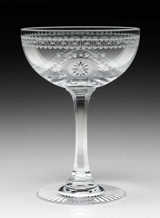 CHAMPAGNE GLASSES LALLY Champagne Flute 802485 11" - 28cm 8oz MELODY Champagne Flute 802222 8 3 /4" - 22cm 7oz