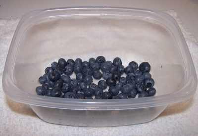http://www.pickyourown.org/freezing_blueberries.htm washing results in a tougher skinned product. (Frankly, I've never noticed a difference, but I use frozen blueberries in cooked pies, anyway).