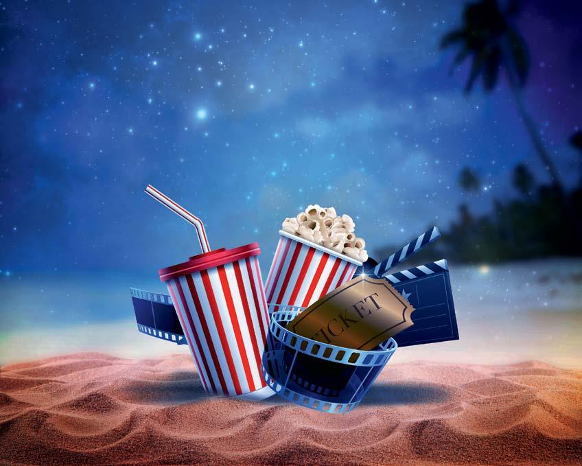 BLOCKBUSTERS ON THE BEACH The Bayshore Beach Club at InterContinental Abu Dhabi is adding a fresh new twist to your movie nights!