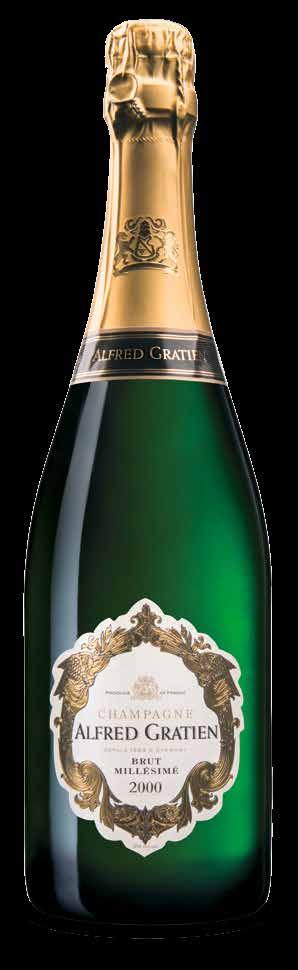 40 International Sparkling Wines Alfred Gratien 41 ALFRED GRATIEN From the heart of the Champagne This sparkler has earned its distinguished name: Alfred Gratien is Champagne that surpasses