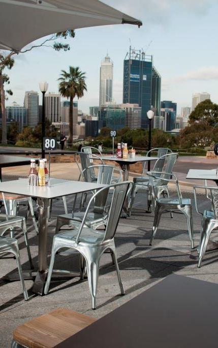 AN OVERVIEW The Botanical Cafe has undeniably the best views in Perth. The Café is located on Fraser Avenue in Kings Park, next door to Fraser s Restaurant and Function Centre.