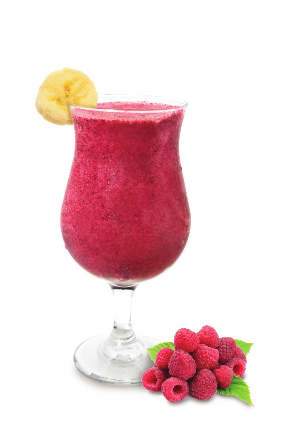 Smoothies Raspberry-Banana Smoothie Ingredients 8-Cup Jar 4-Cup Jar Blend-N-Go Cup Unsweetened soy milk or coconut milk beverage Honey or natural cane sugar 1-1/3 cups 1-1/3 cups 2/3 cup 1 to 2