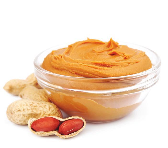 NUTRITIOUS BUTTERS Ingredients Unsalted roasted peanuts Purely Peanut Butter 4-Cup Jar 8 ounces (1-1/2 cups) 3/4 cup (6 servings) Place peanuts in Oster Versa Blender; PULSE on HIGH 2 to 3 times.