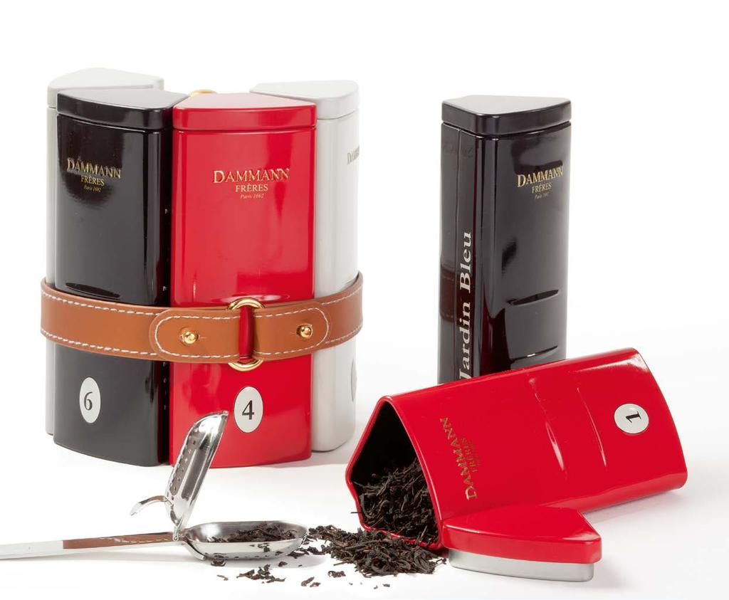 Multiboîte Symphonie : This set «multi-boxes» surrounded by a leather belt,