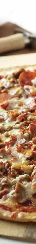 italian PIZZA 12 Large Pizza Choose between thin crust, traditional crust or Tuscano cracker crust Single Topping...7.99 Two Topping...8.99 Specialty Pizza...9.99 Gourmet Pizza...11.