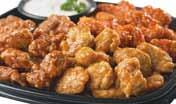 95 WINGING IT PLATTER Jumbo wings paired with a flavorful dipping
