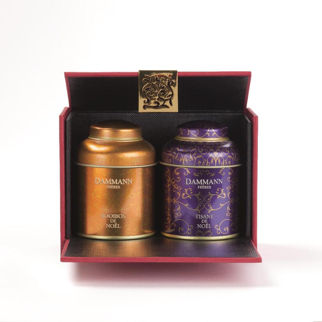 Christmas casket The Christmas casket includes two different teas: rooibos and