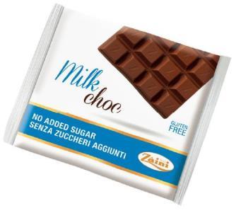 Zaini No Added Sugar Chocolate Bar Dark 75g