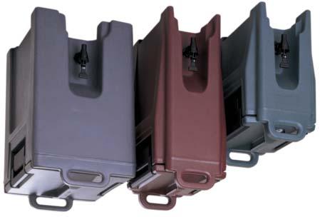 DARK BROWN(131), BRICK RED(402), GREEN(519), BLACK(110), HOT RED(158). PLEASE SPECIFY COLOR WHEN ORDERING. ALL CAMBRO ITEMS ARE AVAILABLE! UR-257 BEVERAGE 1.5 GAL.