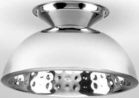 PUNCH BOWL WITH HANDLES (STAINLESS) 14.37" L. X 14.37" W. X 9.65" H. PB-35 3.