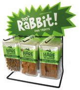 5 oz TPHODLRBJERKY Bag Treats Can be hung on slat wall or placed on your counter.