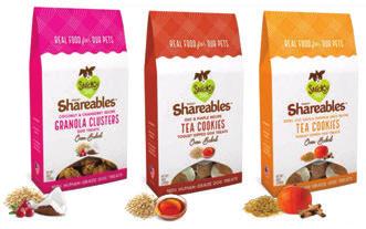 Oat and Maple - Shareables, Real Food for Our Pets, offers natural human-grade treats that dogs will not want to share.