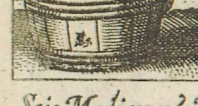 Slika 7. Sebastian Furck: Honora medicum propter necessitatem: Sibintum venetian Detalj s monogramom Slika 8.