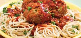 hot food DELI Spaghetti & Meatballs 99 Hot Soup Bar