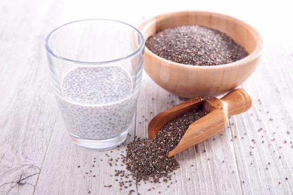 Almond Chia Milk [Serves 2]** 2 cups coconut water (ideally raw I use Harmless Harvest) 1 cup raw almonds (soaked overnight) ½ tbsp. coconut oil 1/8 tsp.