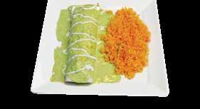 99 CHEESE QUESADILLA BEAN BURRITO CHEESE ENCHILADA Served with rice or beans. TAQUITOS MEXICANOS - $7.