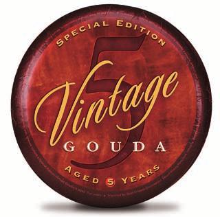Nd-074 Gouda Aged Five Years (1x20Lb) This rare Gouda, aged 5 years, is a miracle of flavor.