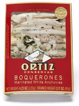 Since 1891 Ortiz has been dedicated to the preparation of the highest quality canned seafood.