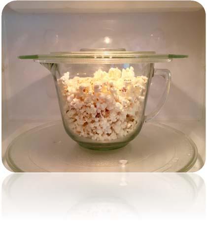 popcorn. Adult supervision required when removing glass bowl, it will be HOT!
