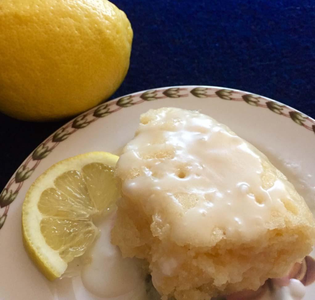Susan s Gluten free Lemon Cake Refreshing, lemony, delicious and ready in minutes!