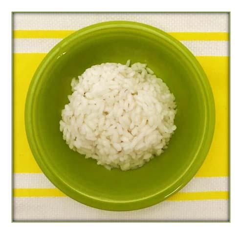 STEAMED RICE with Vegetables 1 cup uncooked medium grain white Rice 2 tbsp. butter 2 cubes of chicken bouillon cubes 1 tsp. of sea salt ¼ tsp.