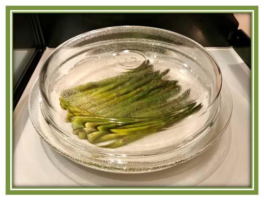 Place in 1 2 quart microwave safe glass bowl; add ½ cup water, pinch of sea salt.