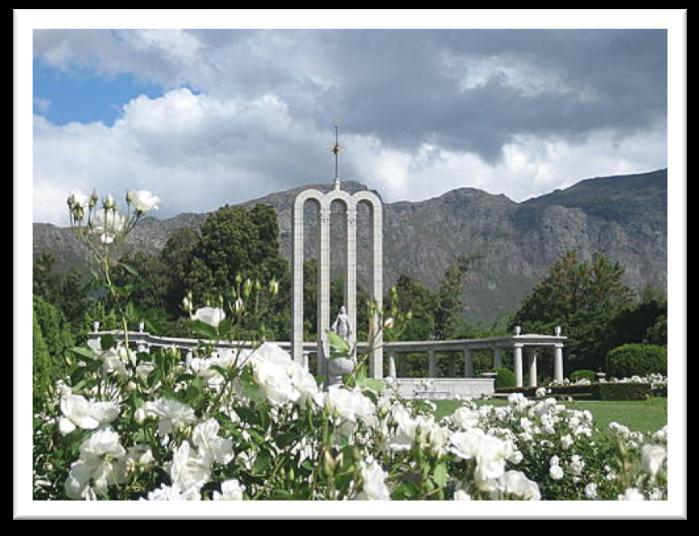 Property prices in the old town went through the roof and now, Franschoek is a very pretty and up market town surrounded by stunning scenery and agri / viticulture.