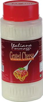 3121 Grated cheese Horeca 1 kg plastic