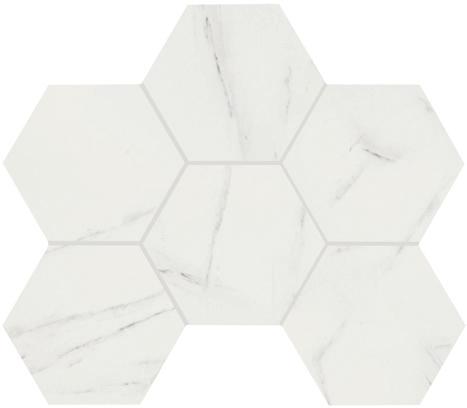 Carrara Esagonetta 3D Texture WPM00073 Carrara