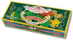 Regional traditional canestrelli butter biscuits, presented in gift box