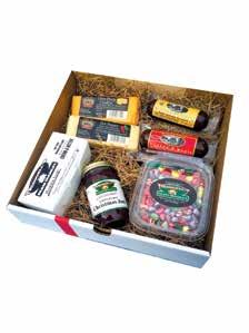 Trunnell s Signature Gift Boxes Trunnell s Snack Box... $28 Breton Cracker, 8 oz. Summer Sausage, (2) 5 oz. Gourmet Mustard, 9 oz.