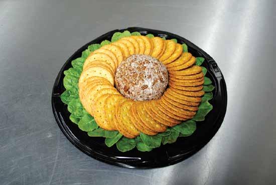 - Serves 10 to 15 $29.99 Large - 11lbs - Serves 25 to 30 $39.99 Gourmet Cheese Ball Tray Dress up any event with our delicious cheese ball trays.
