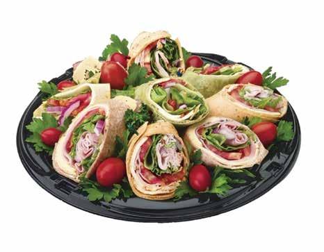 Wrap Tray Enjoy the popularity of our fresh made wraps. You ll be wrapped up in the choices of our premium meats and cheeses available.