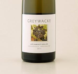 GREYWACKE LATE HARVEST RIESLING 2011 TASTING NOTE A wine of intense aromatics exotic honeysuckle blossom, candied lemon and vanilla custard, infused with a hint of cloves.