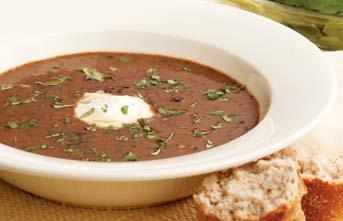 Black Bean Soup, about 11/4 cups each Active time: 15 minutes Total: 25 minutes To make ahead: Cover and refrigerate for up to 3 days.