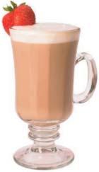 Pour into steamed milk into serving cup, stirring gently. Valentine White Mocha 1/2 oz. Monin White Chocolate.