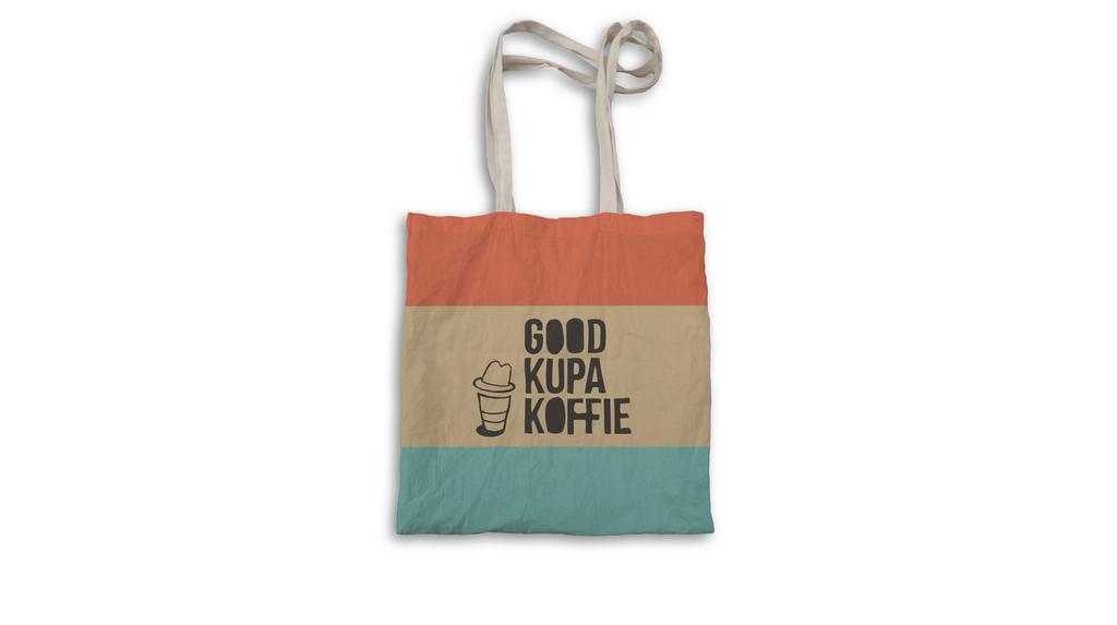 PRODUCTS - TOTE BAG THE GOOD KUPA KOFFIE TOTE SERVES AS A PRODUCT FOR PATRONS TO CARRY THEIR PURCHASED