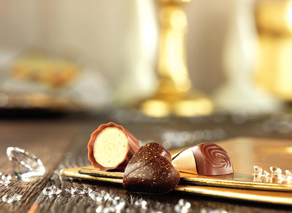 BENEFITS Consumer Benef its Customer Benef its Luxurious chocolate gift that meets the highest standards Exclusively available in travel retail Exceptional taste and premium quality of pralines,