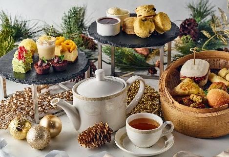GUSTATORY DELIGHTS AFTERNOON TEA Inspired by the many flavors of the region, our Afternoon Tea takes a distinctly Asian form over the holidays.