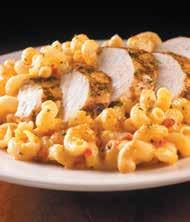 95 Cavatappi macaroni tossed in a three-cheese sauce with roasted red peppers, topped with Parmesan parsley bread crumbs and grilled chicken breast.* STEAK COWBOY RIB EYE 24.