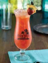 ALTERNATIVE ROCK ALCOHOL-FREE Alcohol-free fun for all ages! Order your drink with a souvenir glass for an additional charge. WILDBERRY SMOOTHIE 4.