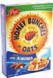 ) Honey Bunches of Oats Whole Grain (1) Fruity, Cocoa or