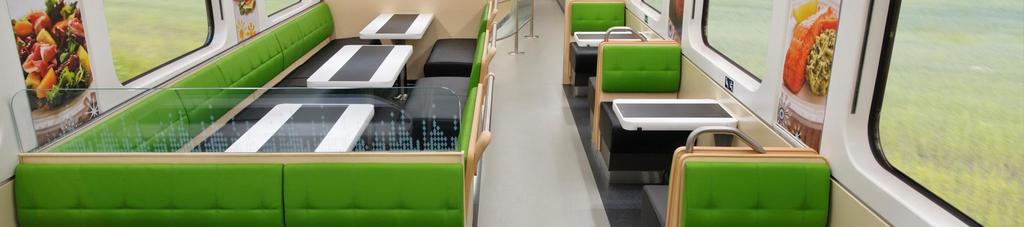 interior Tables for 2-6 persons